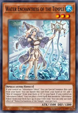 Water Enchantress of the Temple 「EN」