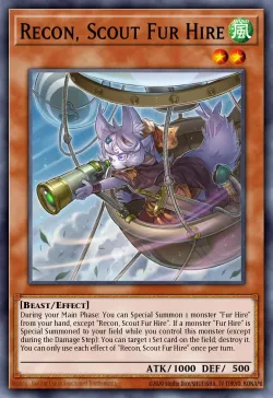 Recon, Scout Fur Hire 「EN」