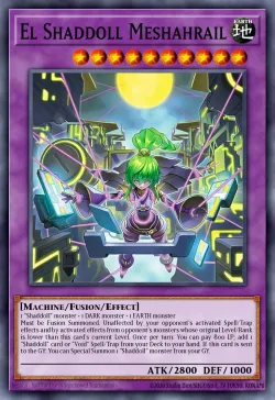 El Shaddoll Meshahrail #EN022 · Yu-Gi-Oh!