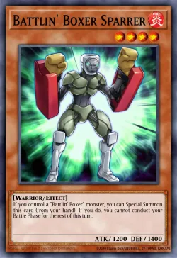 Battlin' Boxer Sparrer #EN004 · Yu-Gi-Oh!