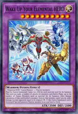 Wake Up Your Elemental HERO 「EN」