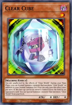 Clear Cube #EN039 · Yu-Gi-Oh!