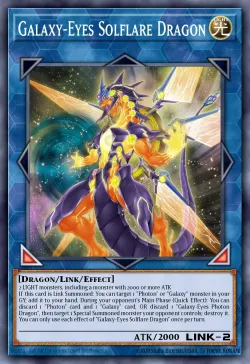 Galaxy-Eyes Solflare Dragon 「EN」