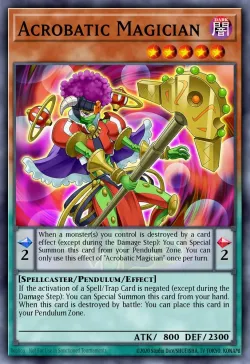Acrobatic Magician #EN009 · Yu-Gi-Oh!