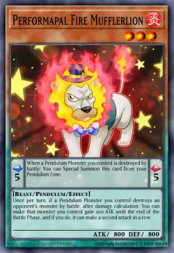 Performapal Fire Mufflerlion 「EN」