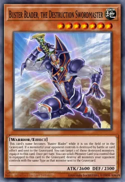 Buster Blader, the Destruction Swordmaster 「EN」