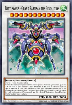 Battlewasp - Grand Partisan the Revolution #EN036 · Yu-Gi-Oh!