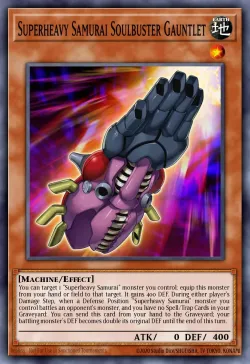 Superheavy Samurai Soulbuster Gauntlet 「EN」