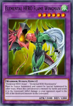 Elemental HERO Flame Wingman 「EN」