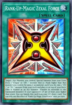 Rank-Up-Magic Zexal Force 「EN」