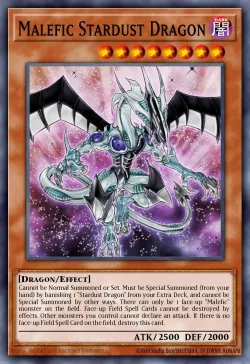 Malefic Stardust Dragon 「EN」
