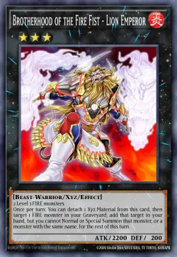 Brotherhood of the Fire Fist - Lion Emperor 「EN」