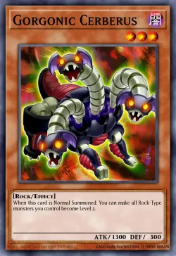 Gorgonic Cerberus #EN195 · Yu-Gi-Oh!