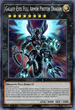 Galaxy-Eyes Full Armor Photon Dragon 「EN」