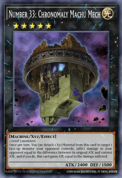 Number 33: Chronomaly Machu Mech 「EN」