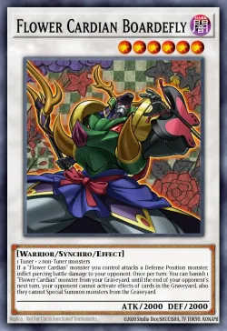 Flower Cardian Boardefly #EN043 · Yu-Gi-Oh!