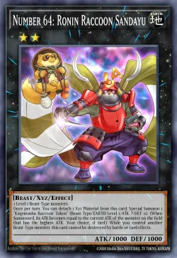 Number 64: Ronin Raccoon Sandayu 「EN」