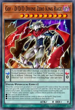 Go! - D/D/D Divine Zero King Rage 「EN」