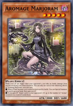Aromage Marjoram #EN018 · Yu-Gi-Oh!