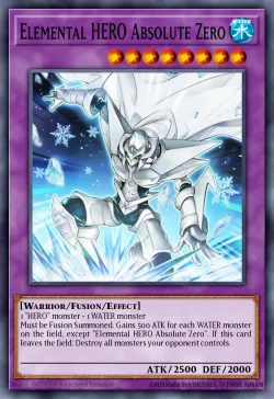 Elemental HERO Absolute Zero 「EN」