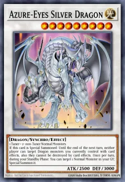 Azure-Eyes Silver Dragon 「EN」