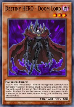Destiny HERO - Doom Lord 「EN」
