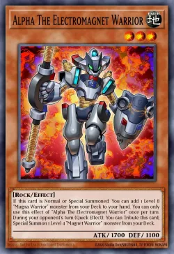 Alpha The Electromagnet Warrior 「EN」