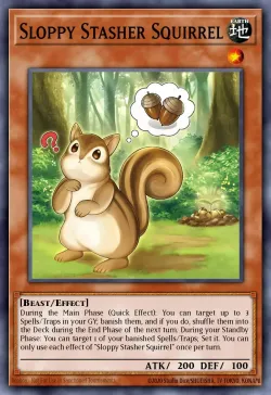 Sloppy Stasher Squirrel 「EN」