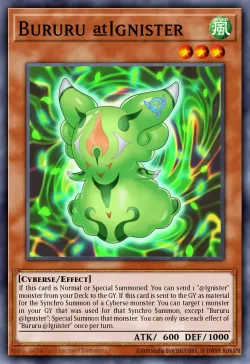 Bururu @Ignister #EN002 · Yu-Gi-Oh!