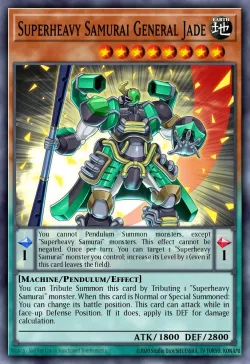 Superheavy Samurai General Jade 「EN」