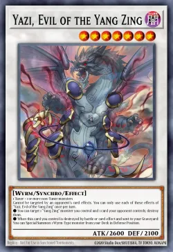 Yazi, Evil of the Yang Zing 「EN」