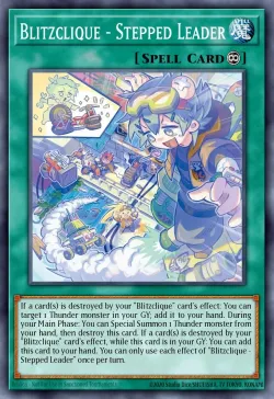 Blitzclique - Steppleader #EN052 · Yu-Gi-Oh!