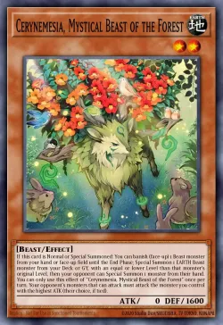 Cerynemesia, Mystical Beast of the Forest 「EN」