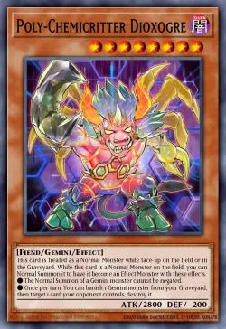Poly-Chemicritter Dioxogre 「EN」