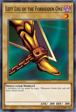 Left Leg of the Forbidden One 「EN」