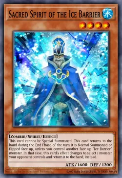 Sacred Spirit of the Ice Barrier 「EN」