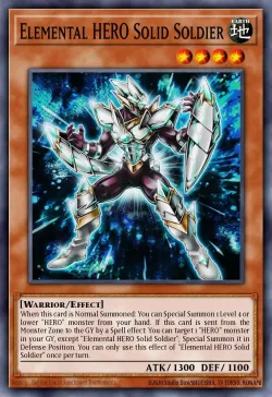 Elemental HERO Solid Soldier 「EN」