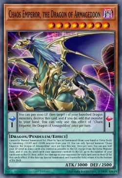 Chaos Emperor, the Dragon of Armageddon 「EN」