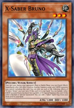X-Saber Bruno #ENX15 · Yu-Gi-Oh!