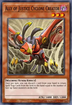 Ally of Justice Cyclone Creator 「EN」