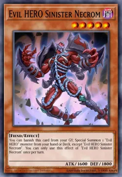 Evil HERO Sinister Necrom 「EN」