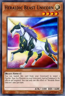 Heraldic Beast Unicorn 「EN」