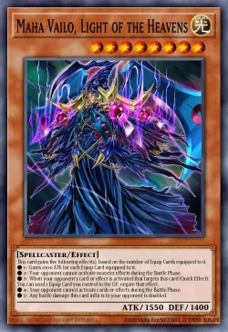 Maha Vailo, Light of the Heavens #EN013 · Yu-Gi-Oh!