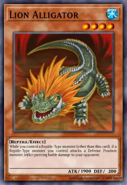 Lion Alligator 「EN」