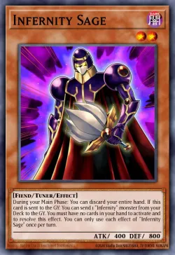 Infernity Sage #EN017 · Yu-Gi-Oh!