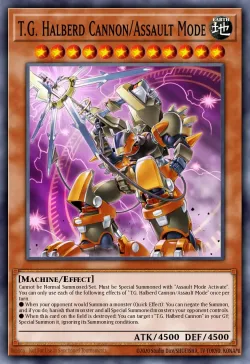 T.G. Halberd Cannon/Assault Mode 「EN」