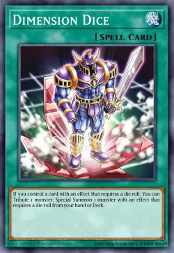 Dimension Dice #EN006 · Yu-Gi-Oh!