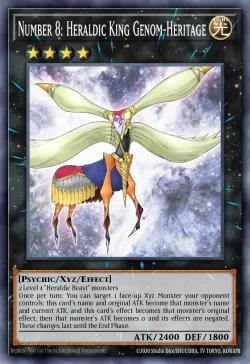 Number 8: Heraldic King Genom-Heritage 「EN」