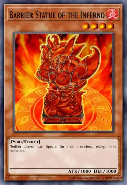 Barrier Statue of the Inferno 「EN」