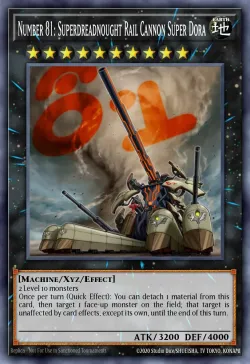 Number 81: Superdreadnought Rail Cannon Super Dora 「EN」